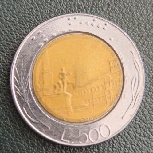 Moneta 500 lire del 1988 - da,