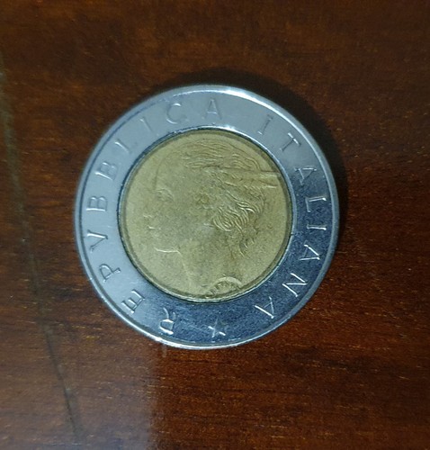 Moneta collezione 500 lire - collezione,
