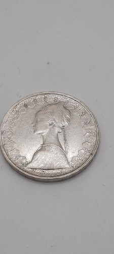 Moneta argento 500 - argento, lire