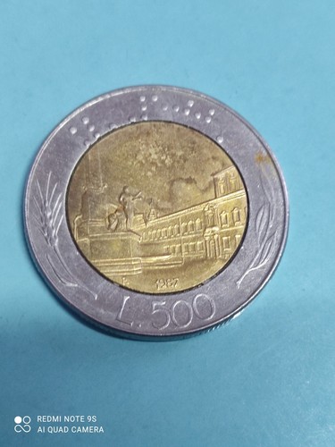 Moneta 500 lire rara - da,