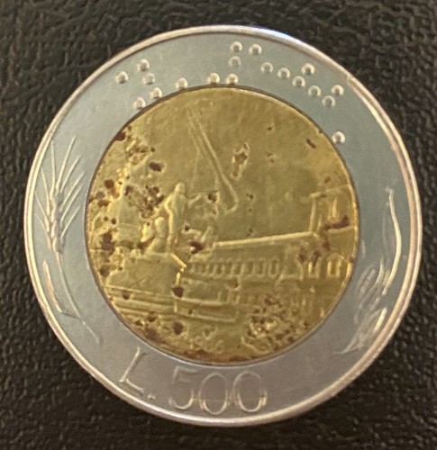 Moneta rara 500 lire - moneta, da