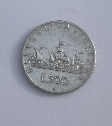 Moneta 500 lire argento - da,
