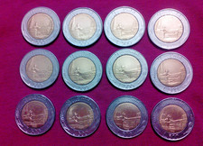 lotto n° 12 monete da 500