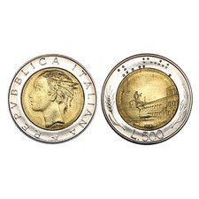 ITALIA REPUBBLICA 500 LIRE