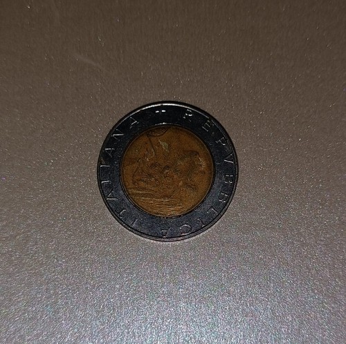 Moneta 500 lire - moneta, da