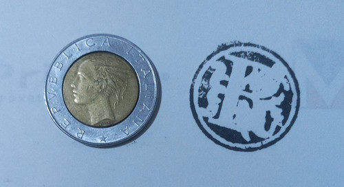 Italia repubblica 500 lire - italia,