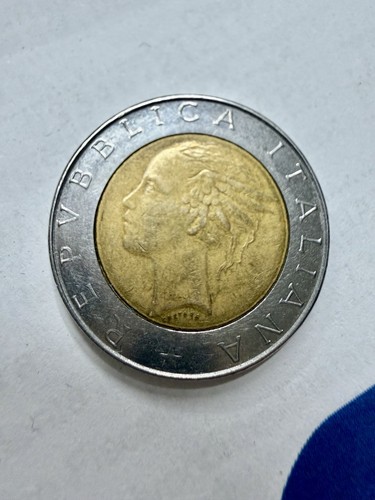 Moneta rara 500 lire - 1,