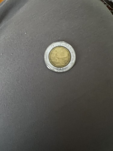 Moneta 500 lire - lire, repubblica