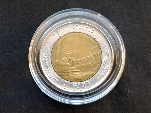 Moneta 500 lire rara - da,