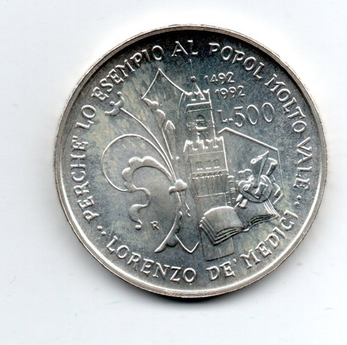 Bellissima moneta 500 - , lire