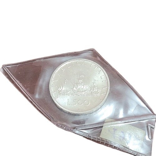 Moneta argento 500 - 500, 3
