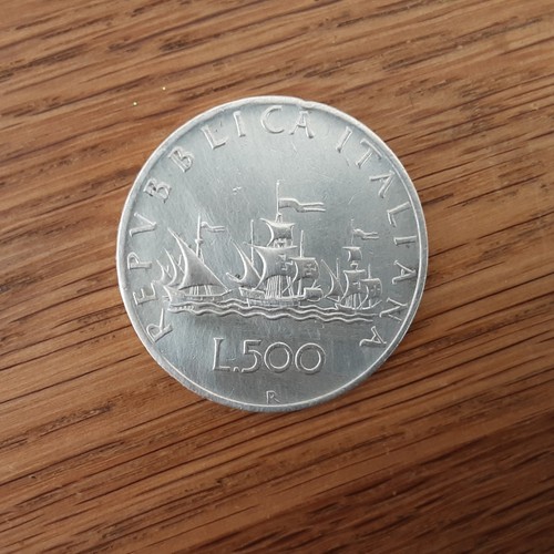 Moneta 500 lire in - da,