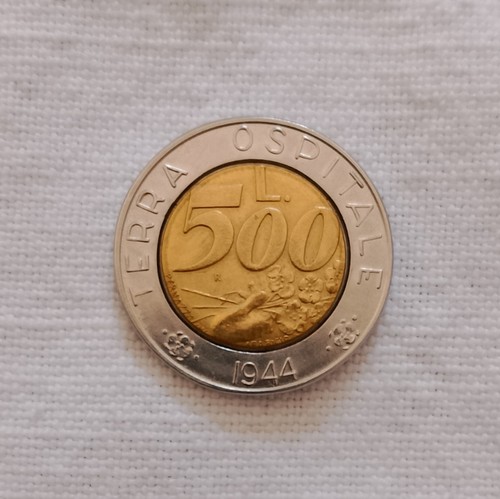 Moneta collezione 500 lire - da,