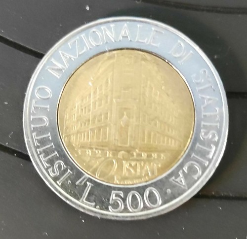 Moneta 500 lire repubblica - moneta, da
