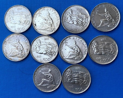 Lotto monete 500 lire - lotto,