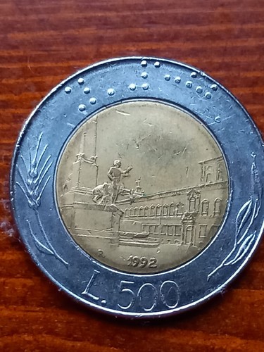 Moneta 500 lire - 500, collezione