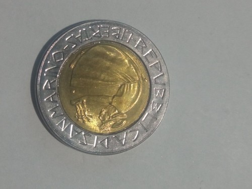 Moneta 500 lire anno 1985 - da,
