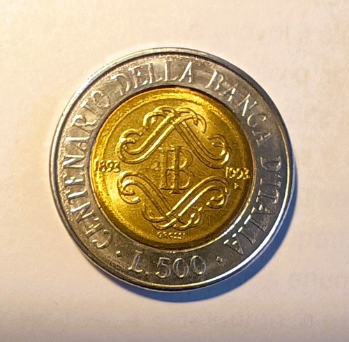 Sei monete 500 - lire,