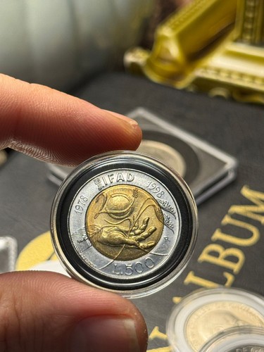 Moneta 500 lire - moneta, da