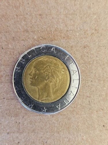 Moneta 500 lire - lire, 1987