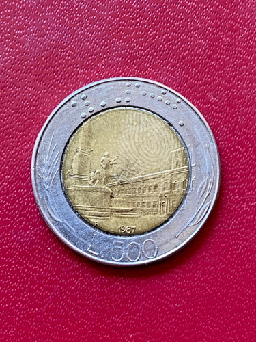 Moneta rara 500 - da, lire