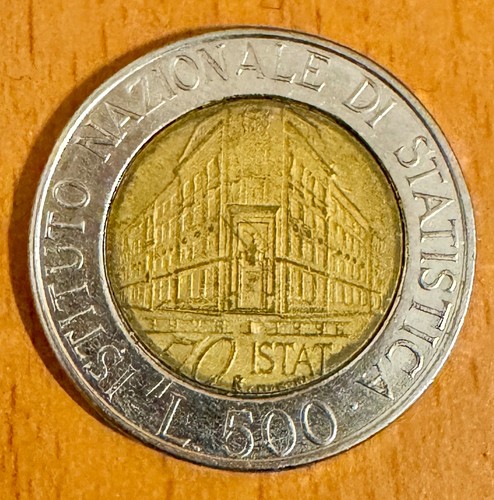 Moneta 500 lire - da, istituito