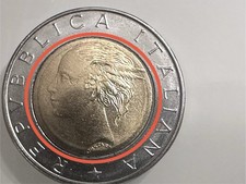 MONETA DA 500 Lire del 1999