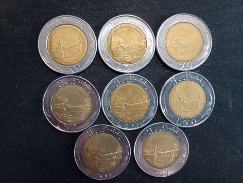 Italia 8 monete da - 8,