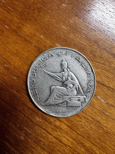 Moneta argento 500 lire - argento,