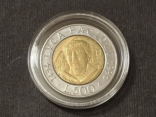 Moneta 500 lire luca - 500,