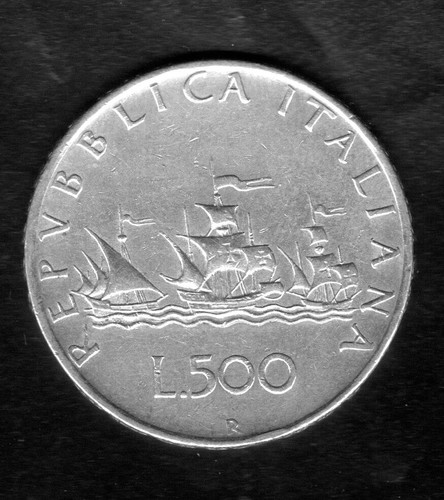Moneta 500 lire - da, argento
