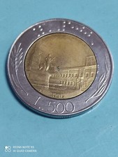moneta da 500 lire del 1987