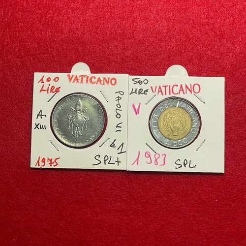 Vaticano lotto monete - monete, 100
