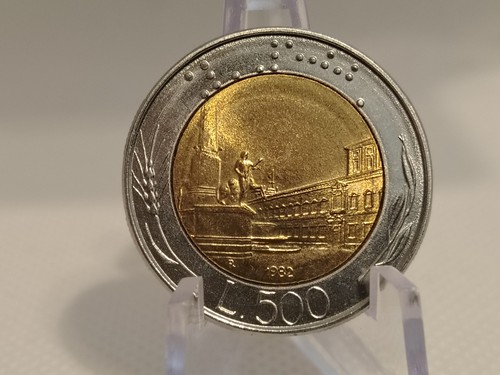 Moneta 500 lire italiana - da,