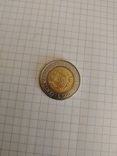 Moneta 500 lire banca - moneta, da
