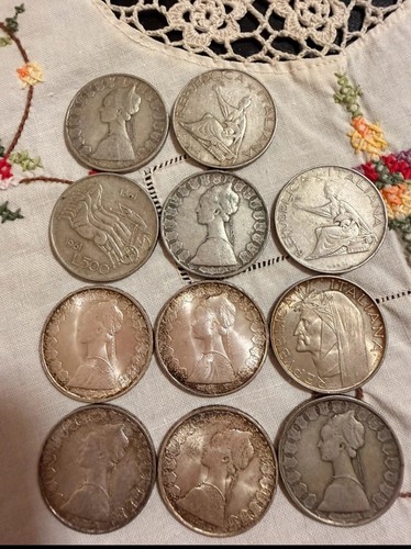 Moneta 500 lire argento - 500, d'argento
