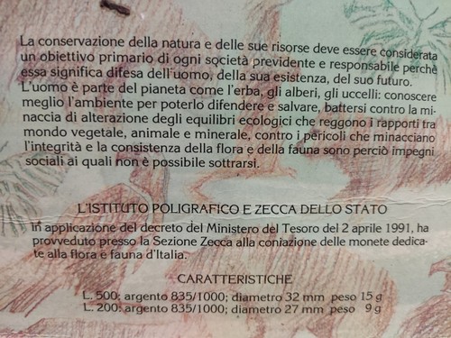 Moneta 500 lire - 500, da
